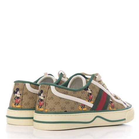 gucci sneakers with mickey mouse